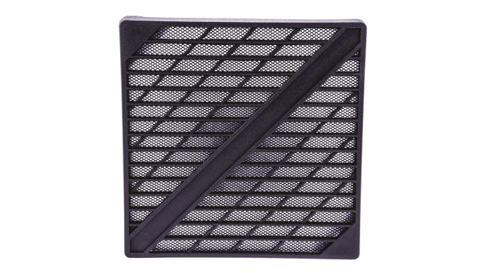 ebm-papst Fan Filter for 119mm Fans, PET Filter, Plastic Frame, 126 x 126mm – Model: PMFA120T