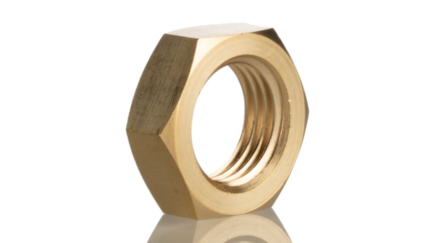 Norgren G 1/4 Brass Tubing Nut – Model: 222F10028