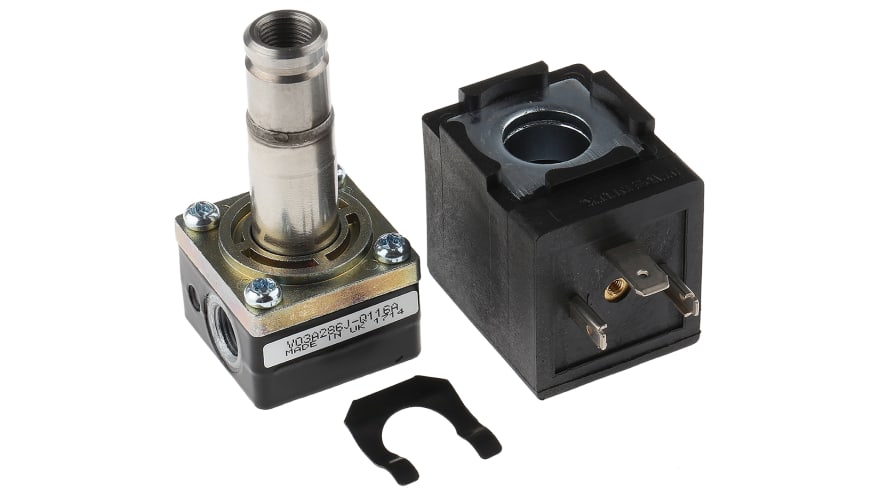 Norgren 2/2 Pneumatic Solenoid Valve - Solenoid/Spring G 1/8 V03 Series 24V dc – Model: V03A286J-B613A