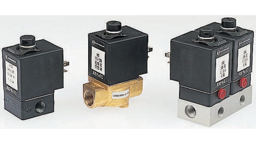 Norgren 3/2 Pneumatic Solenoid Valve - Solenoid/Spring G 1/8 V03 Series 24V dc – Model: V03A486J-B613A