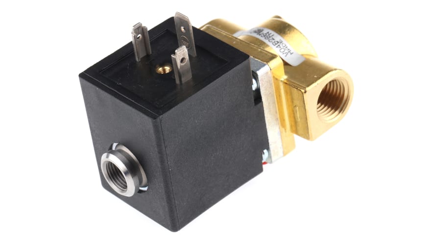 Norgren 2/2 Pneumatic Solenoid Valve - Solenoid/Spring G 1/4 V04 Series 24V dc – Model: V04B286M-B423A