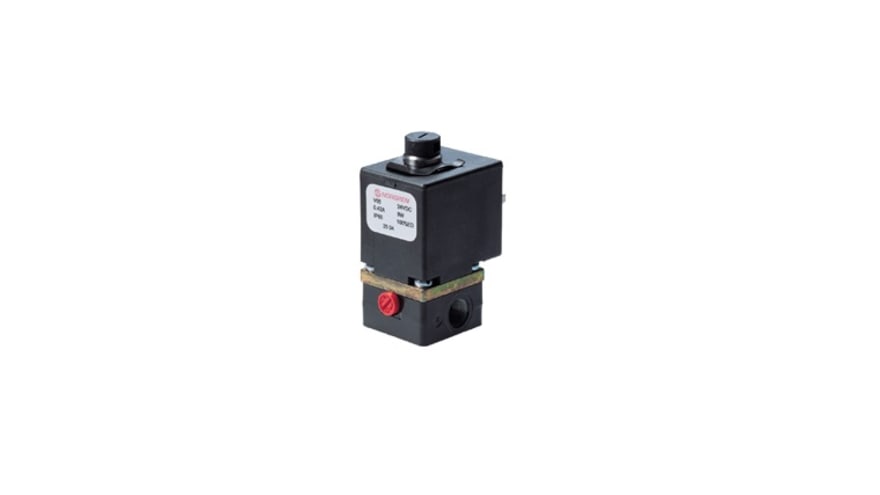 Norgren 3/2 Pneumatic Solenoid Valve - Solenoid/Spring G 1/8 V04 Series 220→240V ac, V04A486L – Model: V04A486L-B629A
