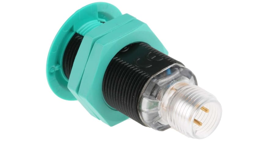 GLV18-8-450/73/120, Pepperl + Fuchs Diffuse Photoelectric Sensor, Barrel Sensor, 450 mm Detection Range – Model: GLV18-8-450/73/120