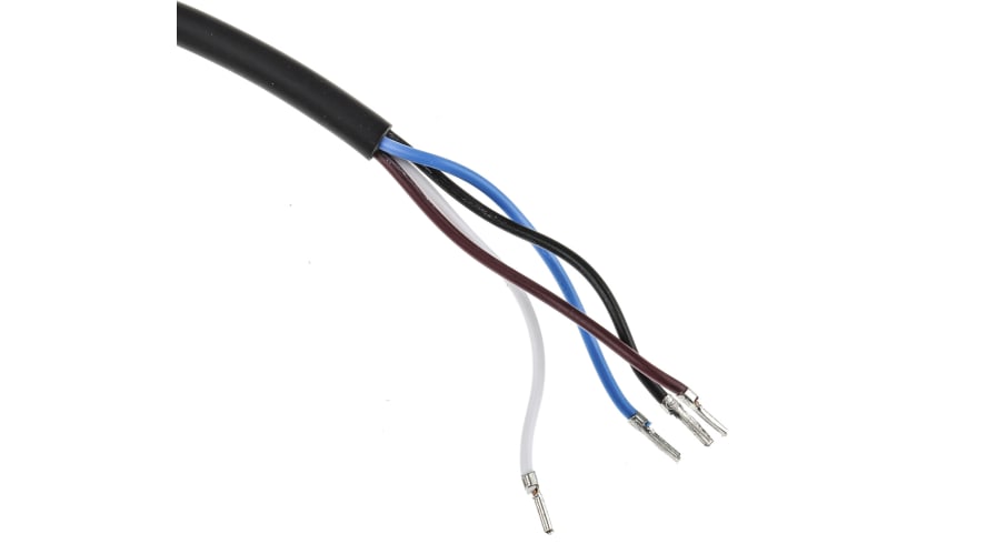 GLV18-8-200/115/120, Pepperl + Fuchs Diffuse Photoelectric Sensor, Barrel Sensor, 200 mm Detection Range – Model: GLV18-8-200/115/120