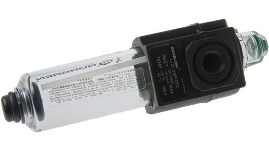 Norgren G 1/4 Pneumatic Air Lubricator, L72 Series – Model: L72C-2GP-ETN