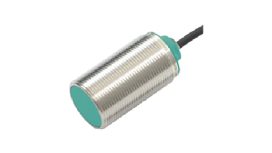 NBB10-30GM50-A0, Pepperl + Fuchs Inductive Barrel-Style Inductive Proximity Sensor, M30 x 1.5, 10 mm Detection, NPN Output, 5 → – Model: NBB