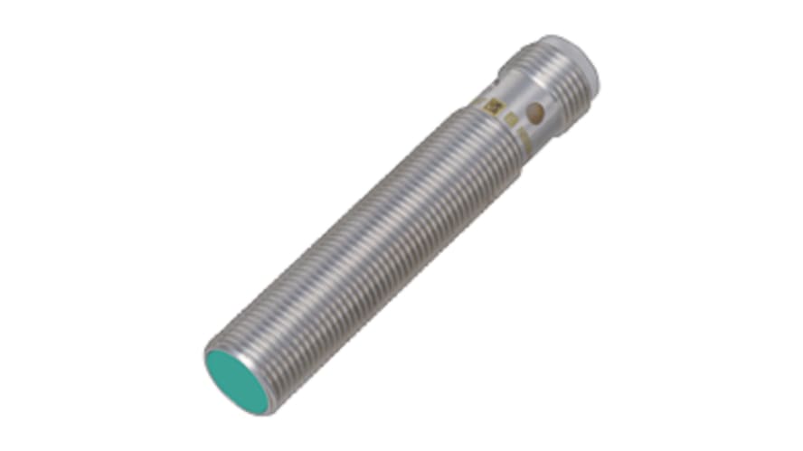 NBN4-12GM50-A2-V1, Pepperl + Fuchs Inductive Barrel-Style Inductive Proximity Sensor, M12 x 1, 4 mm Detection, PNP Output, 5 → 36 – Model: N