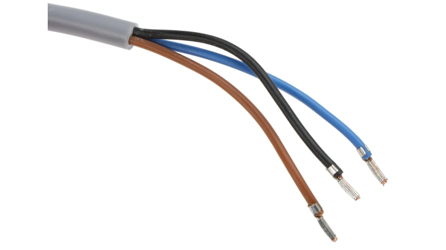 NBB5-18GM50-E0, Pepperl + Fuchs Inductive Barrel-Style Proximity Sensor, M18 x 1, 5 mm Detection, NPN Output, 5 → 36 V dc, IP68 – Model: NBB
