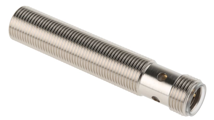 NBB2-12GM50-E0-V1, Pepperl + Fuchs Inductive Barrel-Style Proximity Sensor, M12 x 1, 2 mm Detection, NPN Output, 5 → 36 V dc, IP68 – Model: 