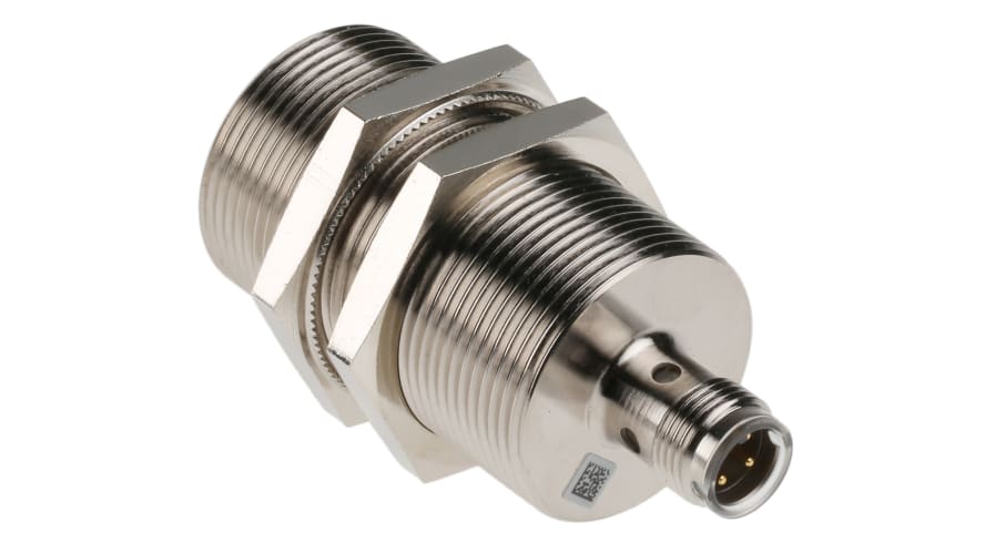 NBB10-30GM50-E2-V1, Pepperl + Fuchs Inductive Barrel-Style Proximity Sensor, M30 x 1.5, 10 mm Detection, PNP Output, 5 → 36 V dc, – Model: N