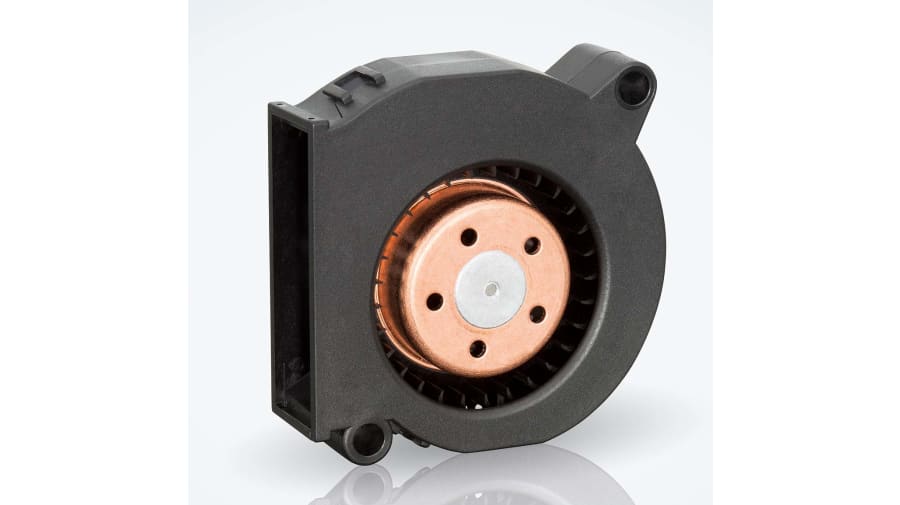 ebm-papst RLF 35 Series Centrifugal Fan, 24 V dc, 9.6m³/h, DC Operation, 51 x 51 x 15mm – Model: RLF35-8/14N