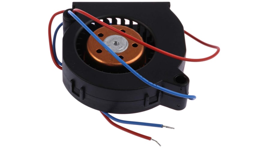 ebm-papst RLF 35 Series Centrifugal Fan, 12 V dc, 9.6m³/h, DC Operation, 51 x 51 x 15mm – Model: RLF35-8/12N