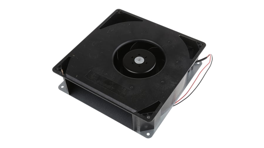 ebm-papst RG 160 NTD Series Centrifugal Fan, 24 V dc, 308m³/h, DC Operation, 220 x 220 x 56mm – Model: RG160-28/14NTD