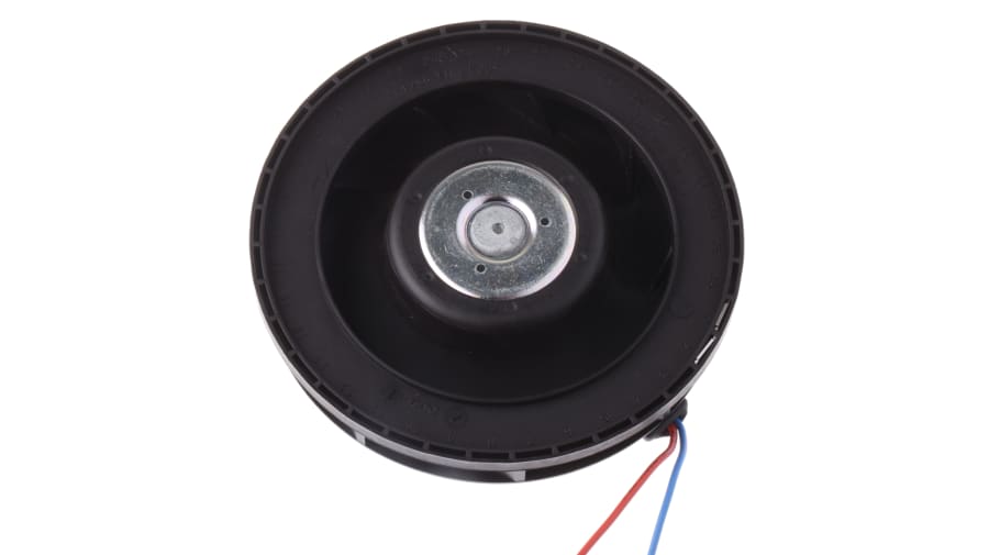 ebm-papst REF 100 Series Centrifugal Fan, 12 V dc, 86m³/h, DC Operation – Model: REF100-11/12