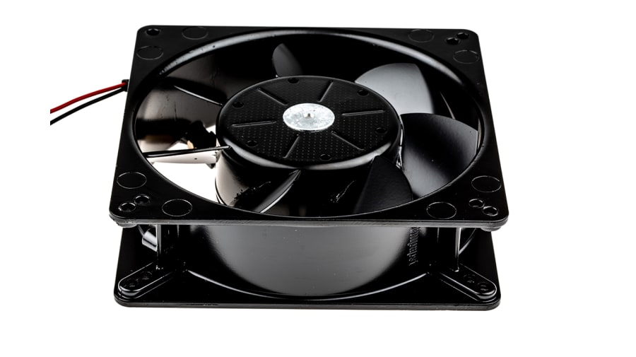 ebm-papst 5100 N Series Axial Fan, 12 V dc, DC Operation, 260m³/h, 9.5W, 790mA Max, 135 x 135 x 38mm – Model: 5112N