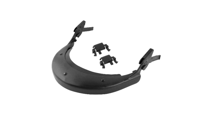 JSP ABS Black Hard Hat Visor Carrier – Model: ANJ000-001-111