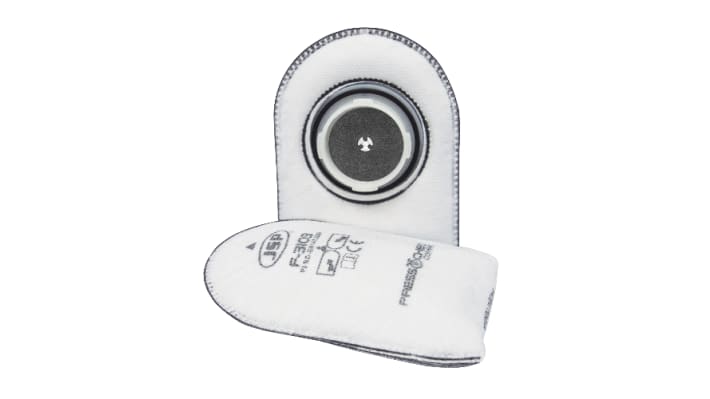 JSP PressToCheck Series Filter Mask Respirator, Size S, Hypoallergenic – Model: BGC310-001-000
