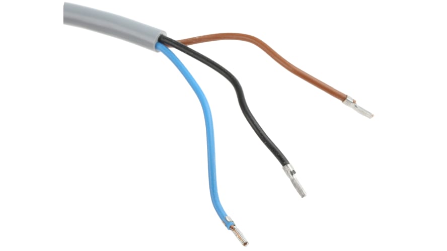 NBB8-18GM50-E2, Pepperl + Fuchs Inductive Barrel-Style Proximity Sensor, M18 x 1, 8 mm Detection, PNP Output, 5 → 36 V dc, IP68 – Model: NBB