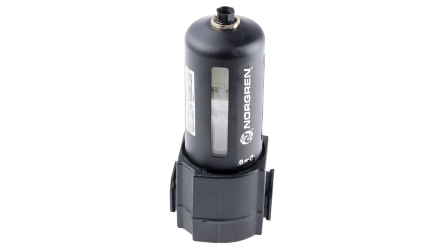 Norgren F74G series 40μm G 1/2 10 bar Pneumatic Filter with Automatic drain – Model: F74G-4GN-AP3