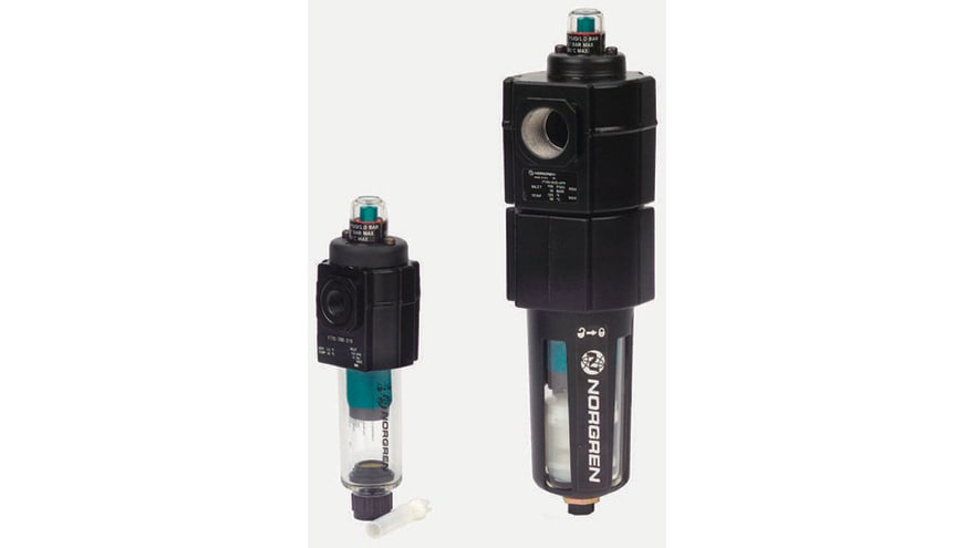 Norgren F74H series 0.01μm G 3/4 6 bar Pneumatic Filter with Automatic drain – Model: F74H-6GD-AP0