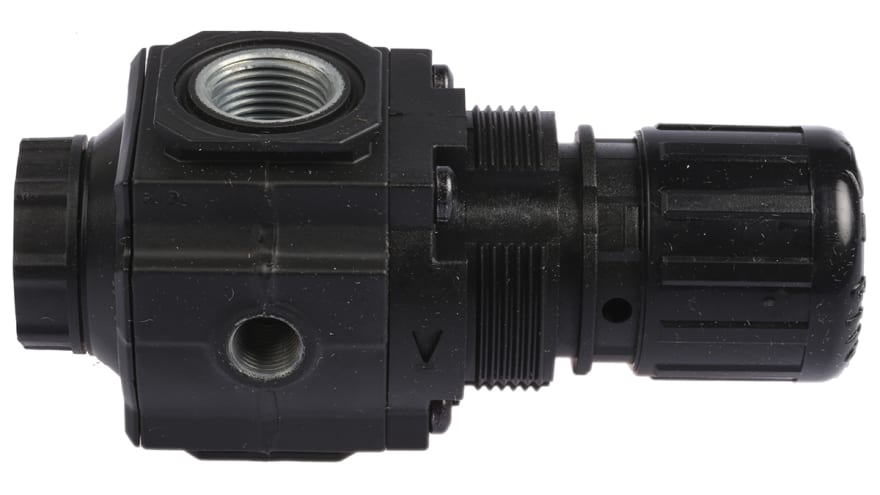 Norgren G 3/8 Pneumatic Regulator - 0.3bar to 10bar, 3/8in, 20bar max. input – Model: R72G-3GK-RMN