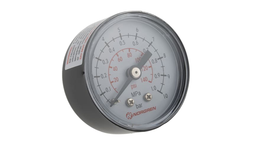 Norgren G 3/8 FRL, Semi Automatic Drain, 40μm Filtration Size - Without Pressure Gauge – Model: BL72-301G
