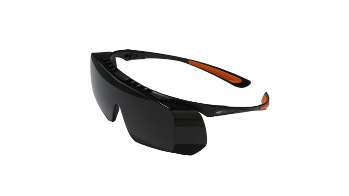 JSP Coverlite Anti-Mist UV Over Specs, Black Polycarbonate Lens – Model: 1COV23W5