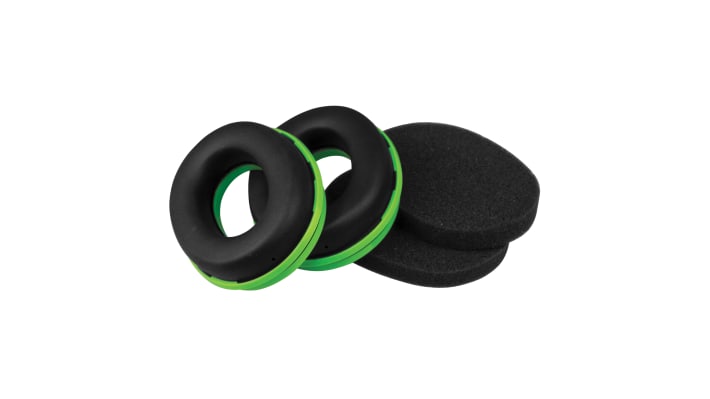 JSP Black, Green Hygiene Kit for use with Ear Defenders, Sonis1 – Model: AEB800-000-300