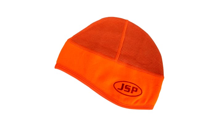 JSP Cotton, Polyester Orange Hard Hat Liner – Model: AHV004-401-600