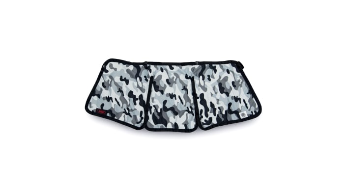 JSP Nylon, Polyester Grey Hard Hat Neck Guard – Model: AHV180-007-200