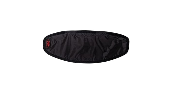 JSP Nylon, Polyester Black Hard Hat Throat Cover – Model: AHV950-001-100