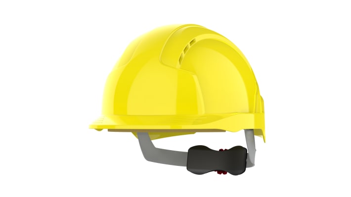 JSP EVOLite Yellow Safety Helmet , , Ventilated – Model: AJB170-000-200