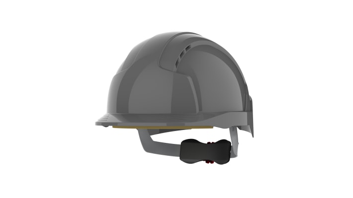 JSP EVOLite Grey Safety Helmet , , Ventilated – Model: AJB170-000-400