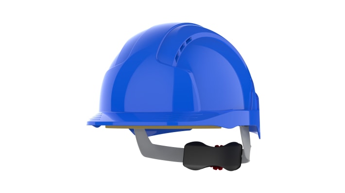 JSP EVOLite Blue Safety Helmet , , Ventilated – Model: AJB170-000-500