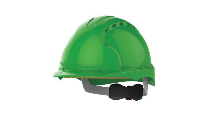 JSP EVO3 Green Safety Helmet , , Ventilated – Model: AJF170-000-300