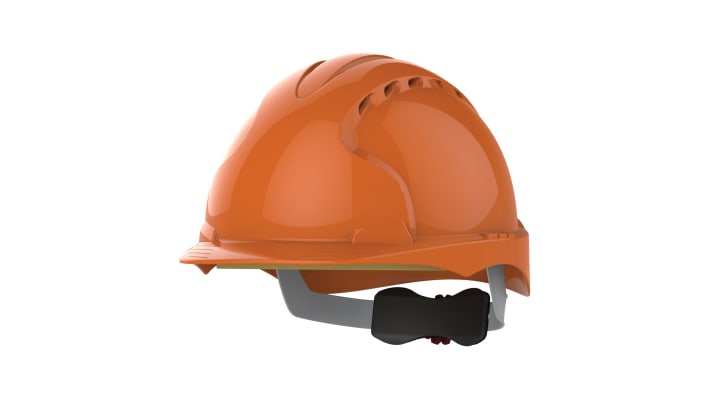 JSP EVO3 Orange Safety Helmet , , Ventilated – Model: AJF170-000-800
