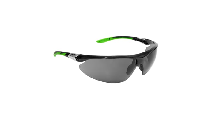 JSP Stealth Safety Spectacles, Smoke Polycarbonate Lens – Model: ASA770-16X-600