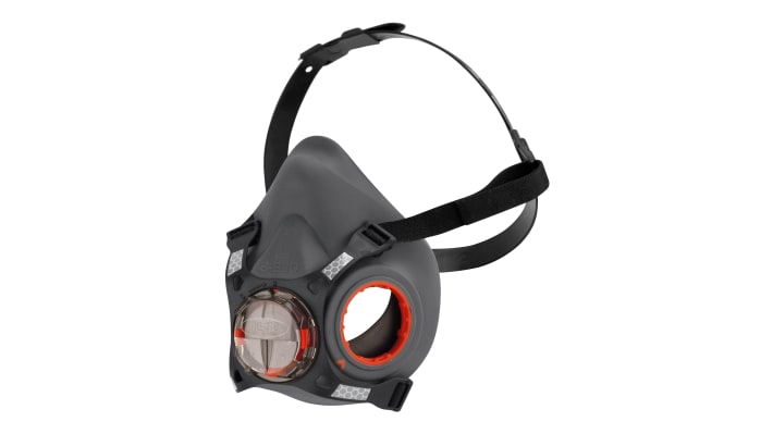 JSP BHG Series Half-Type Respirator Mask with Replacement Filters, Size L – Model: BHG003-2L5-000