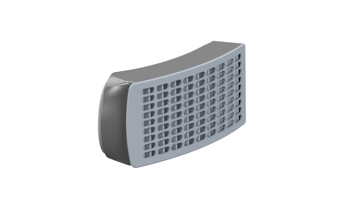 JSP Infinity, Powercap Series Air-Fed Filter Filter, 2 Filters, Impact Protection, EN 12941, TH2, TH3 – Model: CAU660-000-400