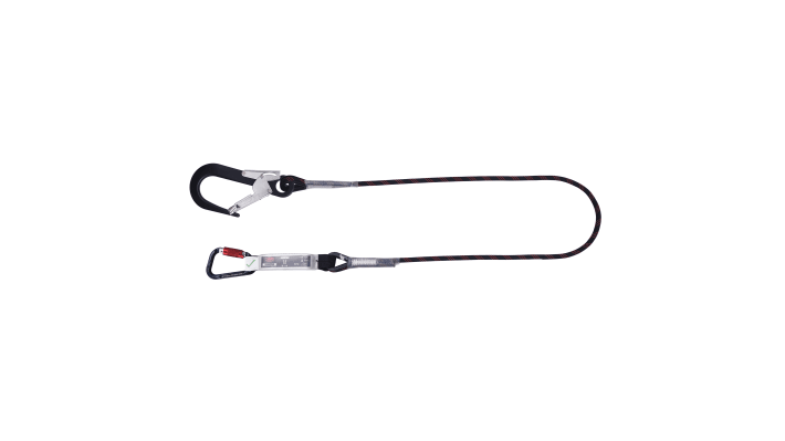 JSP 2m Fall Arrest Fall Arrest Lanyard Screw Karabiner Single – Model: FAR0206