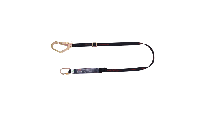 JSP 2m Fall Arrest Fall Arrest Lanyard Screw Karabiner Single – Model: FAR0310