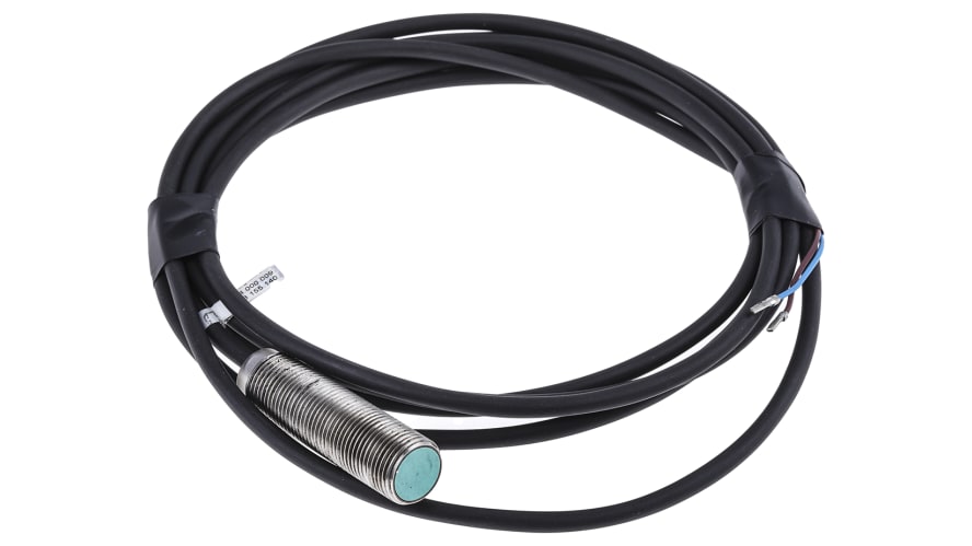 NCB2-12GM40-Z0, Pepperl + Fuchs Inductive Barrel-Style Proximity Sensor, M12 x 1, 2 mm Detection, 5 → 60 V dc, IP67 – Model: NCB2-12GM40-Z0