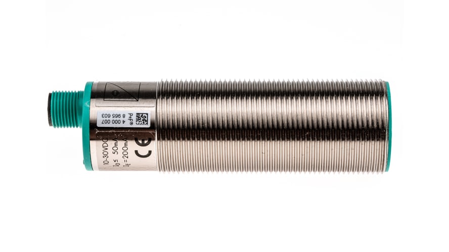UB500-30GM-E5-V15, Pepperl + Fuchs Ultrasonic Barrel-Style Proximity Sensor, M30 x 1.5, 30 → 500 mm Detection, PNP Output, 10 – Model: UB500