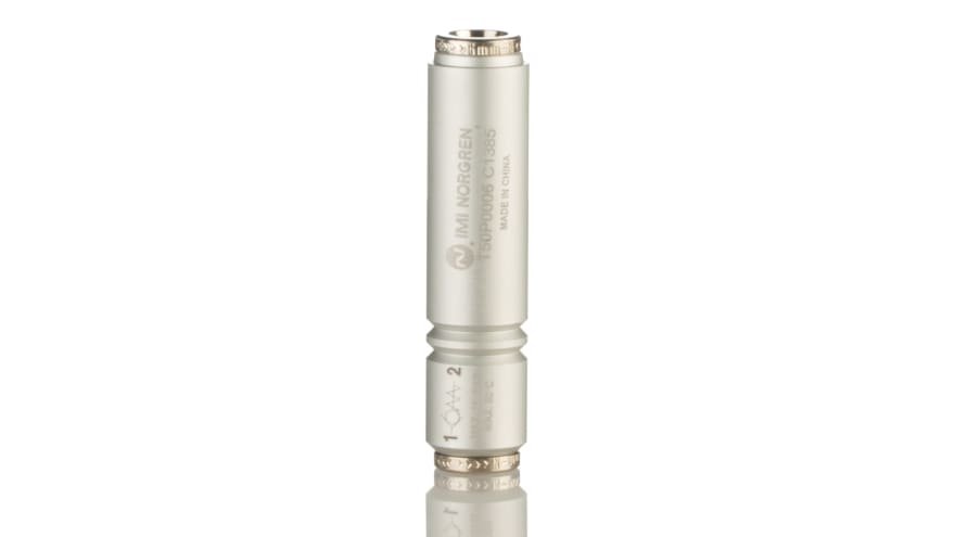 Norgren T50P Non Return Valve, 6mm Tube Inlet, 6mm Tube Outlet, -0.9 to 16bar – Model: T50P0006