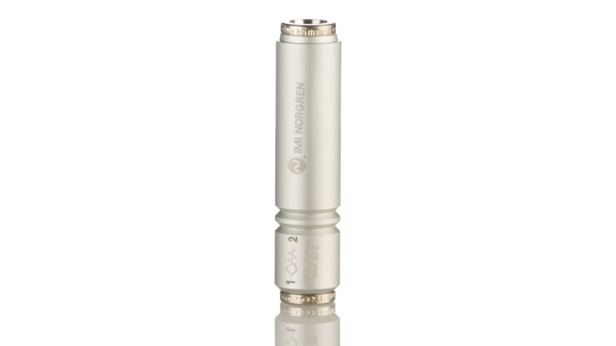Norgren T50P Non Return Valve, 8mm Tube Inlet, 8mm Tube Outlet, -0.9 to 16bar – Model: T50P0008