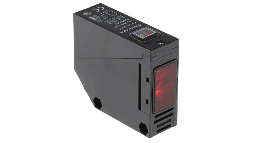 RLK39-8-2000/31/40A/116, Pepperl + Fuchs Diffuse Photoelectric Sensor, Block Sensor, 2 m Detection Range – Model: RLK39-8-2000/31/40A/116