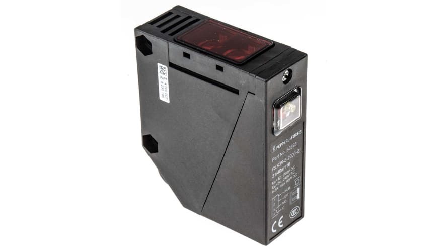 RLK39-8-2000-Z/31/40A/116, Pepperl + Fuchs Diffuse Photoelectric Sensor, Block Sensor, 2 m Detection Range – Model: RLK39-8-2000-Z/31/40A/11