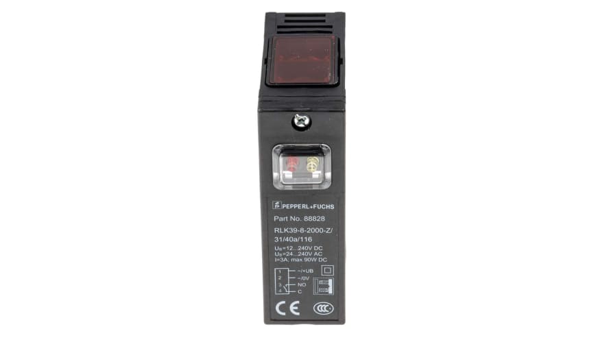 RLK39-8-2000-Z/31/40A/116, Pepperl + Fuchs Diffuse Photoelectric Sensor, Block Sensor, 2 m Detection Range – Model: RLK39-8-2000-Z/31/40A/11