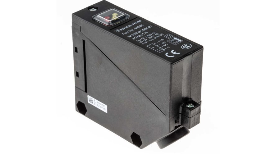 RLK39-8-2000-Z/31/40A/116, Pepperl + Fuchs Diffuse Photoelectric Sensor, Block Sensor, 2 m Detection Range – Model: RLK39-8-2000-Z/31/40A/11