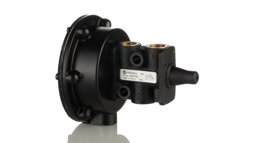 Norgren 3/2 Pneumatic Solenoid Valve - Pilot/Spring G 1/8 03 Series